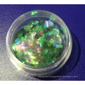 Whole sales! Eco-friendly chunky glitter/ chameleon glitter flakes best for cosmetics, mak-up and nail art, safe to skin